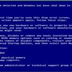 Blue Screen of Death BSOD Memory Management