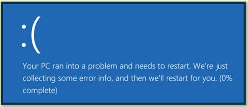 Blue Screen of Death Windows 10
