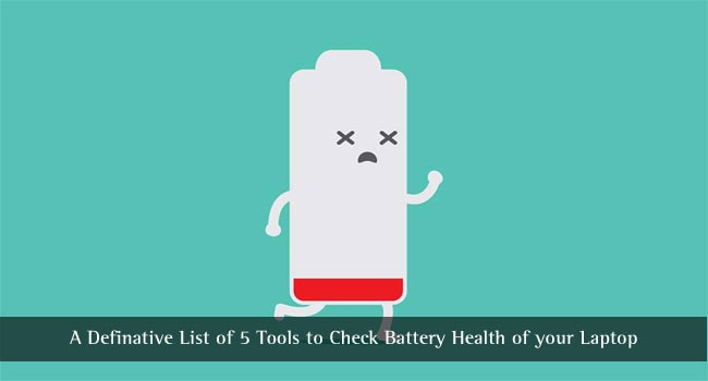 Vérifier l'état de la batterie