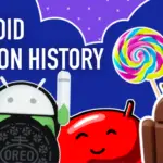 Android versionshistorik