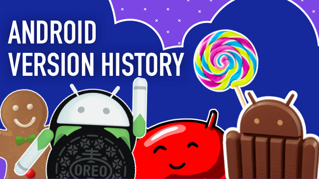 Historia wersji Androida