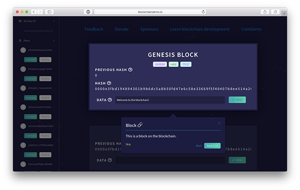 Demo Blockchain