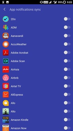 Chọn ứng dụng Cortana