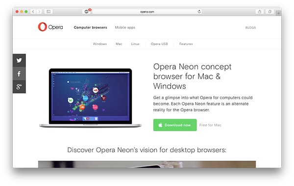 Opera Neon