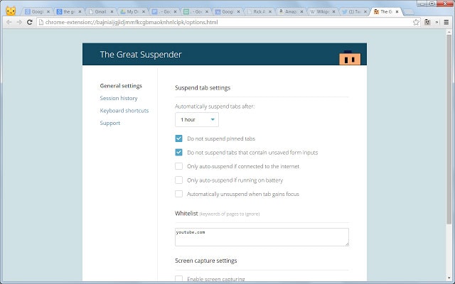 The Great Suspender