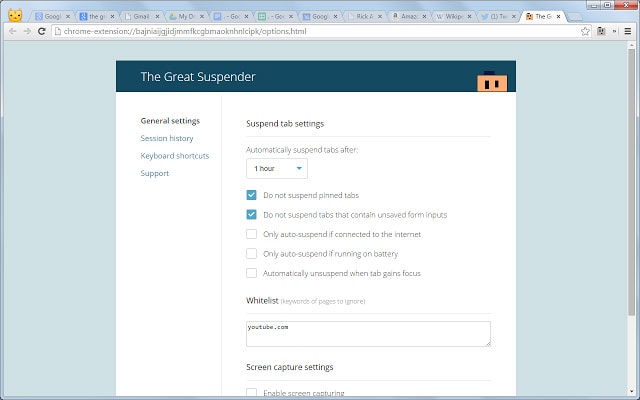 The Great Suspender