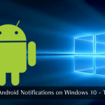 Notifiche Android su Windows