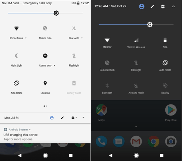 Android Oreo-Akku