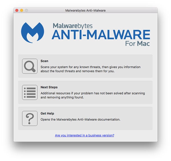 的Malwarebytes