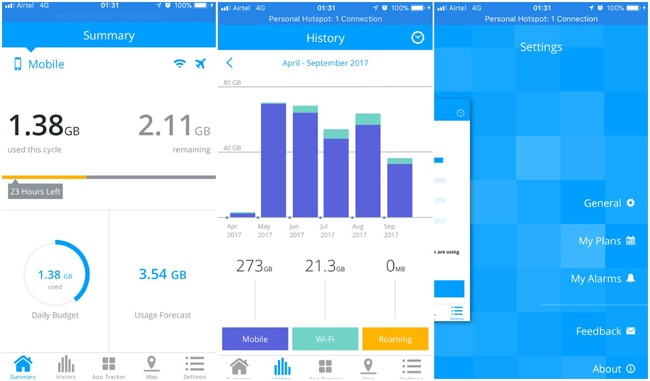 Mijn Data Manager-app