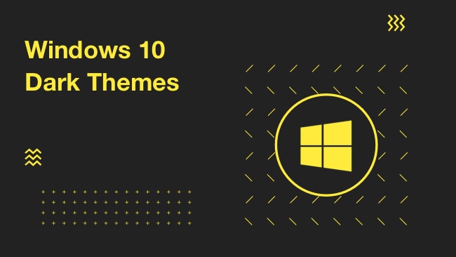 Thèmes sombres de Windows 10