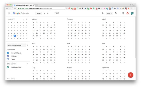 Google Calendar