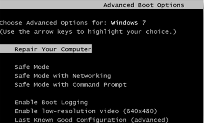 Advanced Boot Options