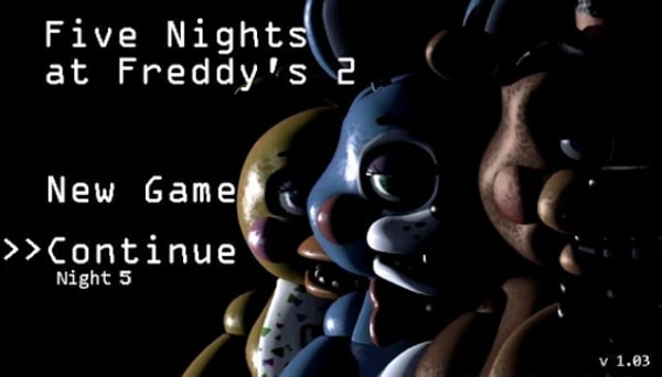 Cinque notti alla serie di Freddy