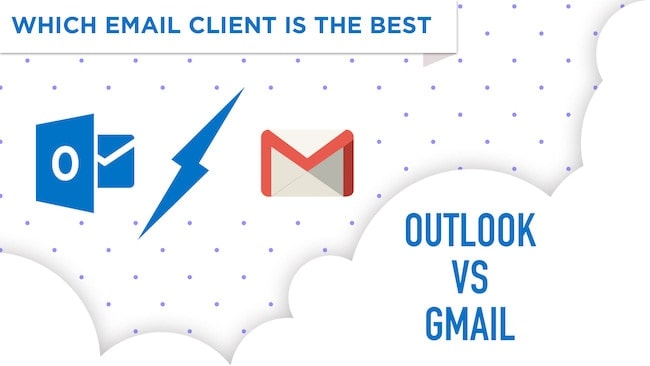 Outlook contre Gmail