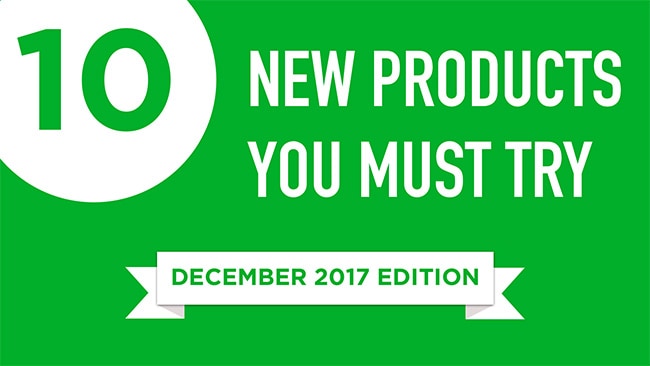 10 nuovi prodotti da provare: edizione di dicembre