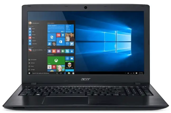 Acer Aspire E 15 E5-575-33BM "width =" 300 "height =" 198 "data-pin-description =" Acer Aspire E 15 E5-575-33BM "/></li>
<li><strong>RAM: </strong>4 Go de DDR4</li>
<li><strong>Écran: </strong>15,6 pouces</li>
<li><strong>Graphique:</strong> Intel HD Graphics 620</li>
<li><strong>Espace de rangement: </strong>1000 Go</li>
<li><strong>Poids: </strong>£ 5,27</li>
<li><strong>Système opérateur: </strong>Windows 10</li>
<li><strong>Vie de la batterie:</strong> 12 heures</li>
<li><strong>Prix:</strong> Vérifier le prix sur Amazon</li>
</ul>
<h3><span class=