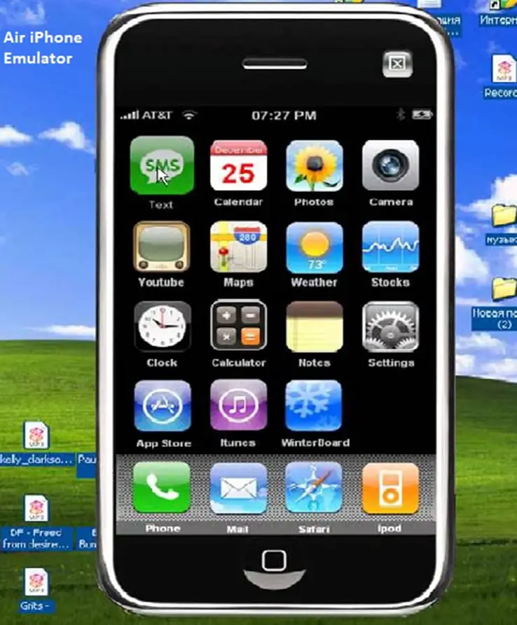 Air iPhone-emulator