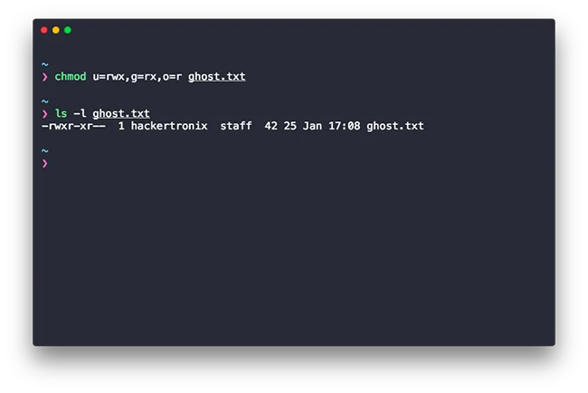 chmod Linux Command