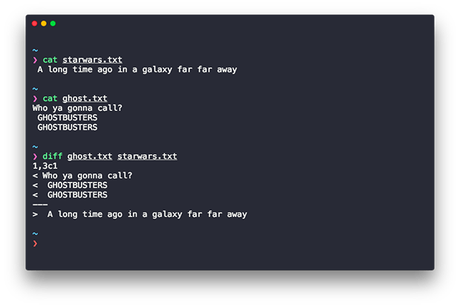 diff Linux Command