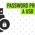 Een USB-drive met een wachtwoord beveiligen