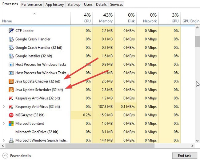 Java Update Scheduler