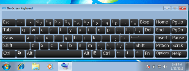 On-screen Keyboards