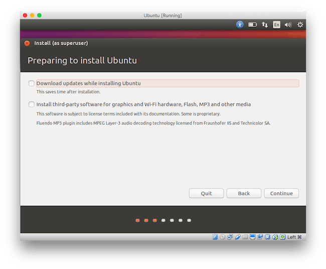 Ubuntu vorbereiten