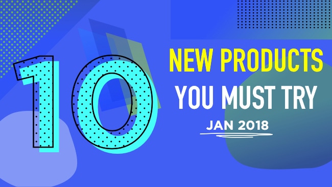 10 nieuwe producten januari
