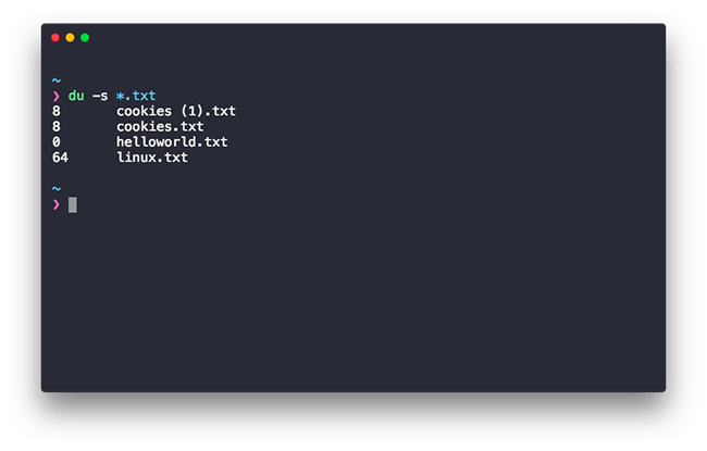 du Linux-opdracht met vlaggen