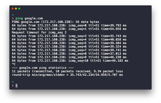 ping Linux Command