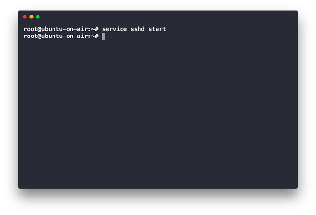 service Linux Commando