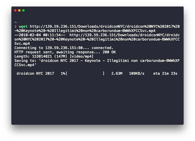 wget Linux Command