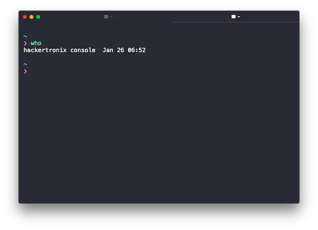 wie Linux Commando