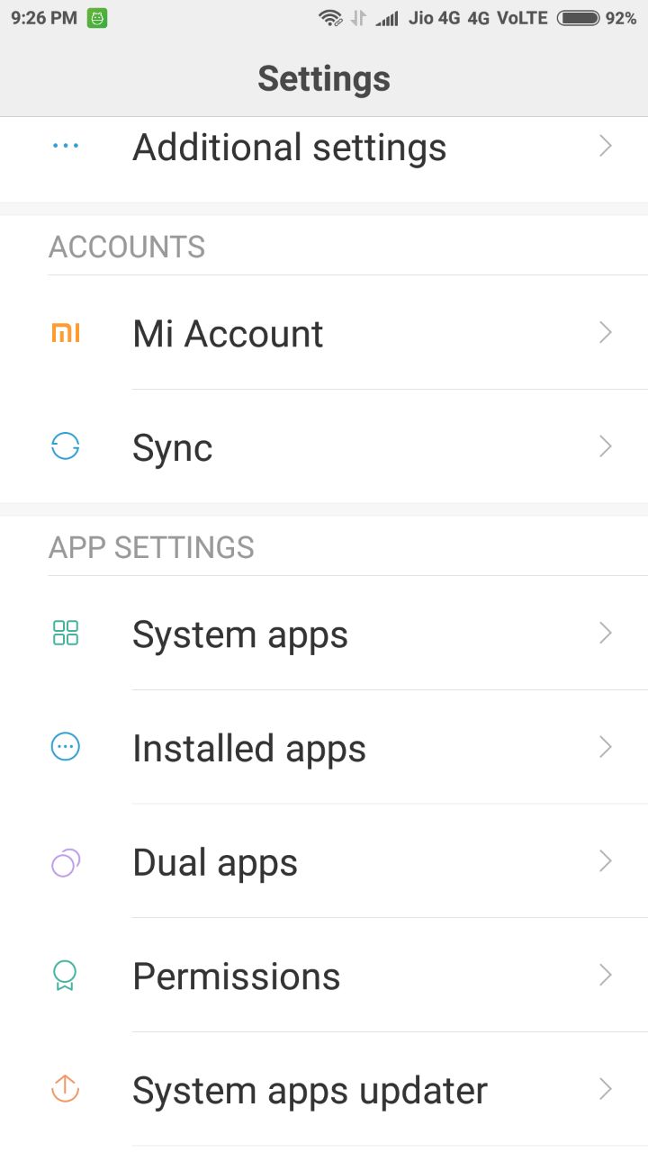System-Apps
