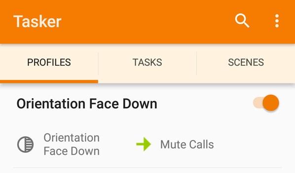 Orientation for Mute Calls