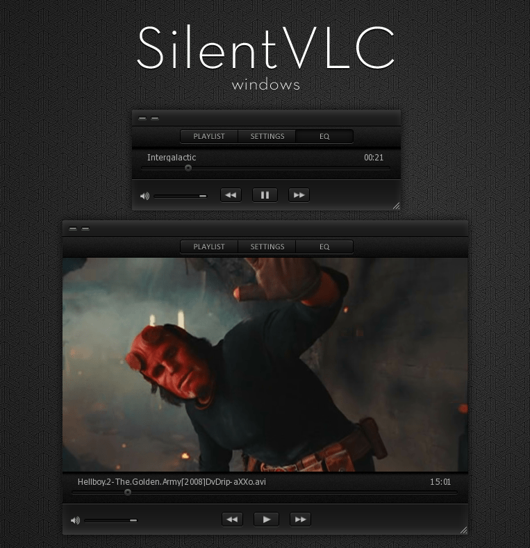 強く推奨され 無料である14の最高のvlcスキン