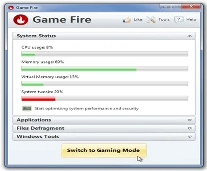 Game Fire System Usage