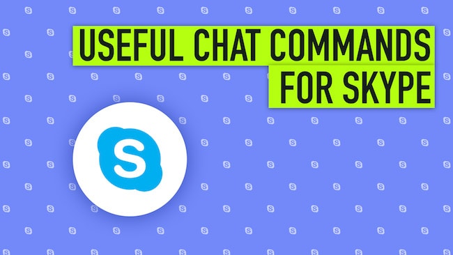 Skype-opdrachten - Volledige lijst met cloudgebaseerde Skype-chatopdrachten