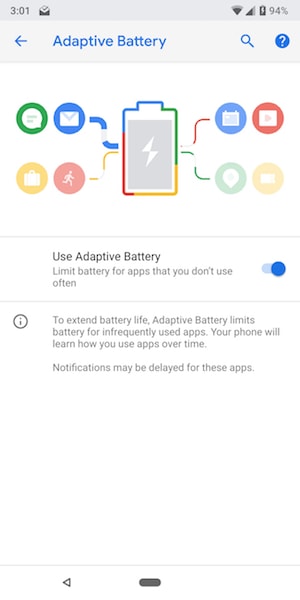 Adaptive Batterie