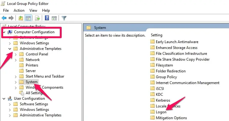 Groepsbeleid-editor Windows 10