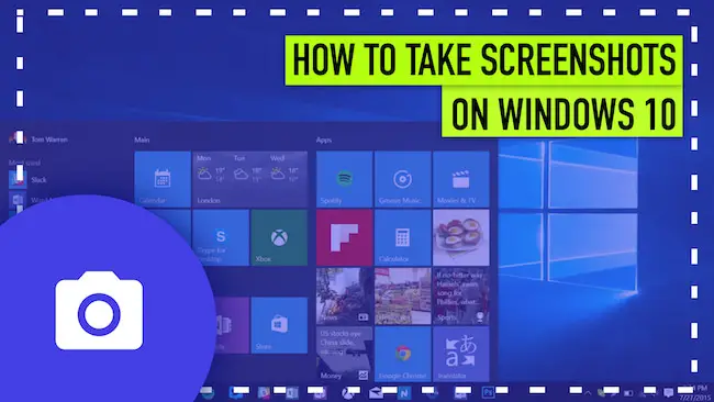 Screenshots maken op Windows 10 met ingebouwde tools