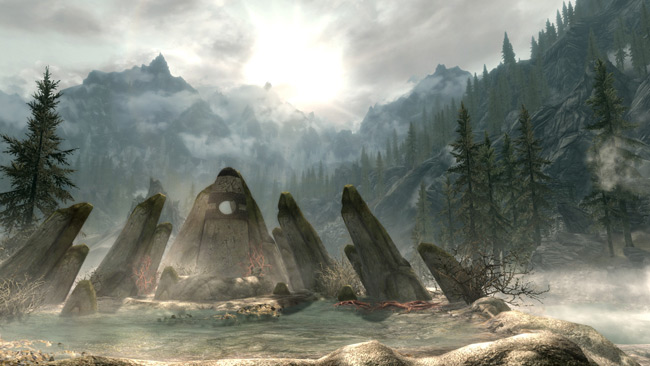 Mod de Skyrim de HUD inmersivo