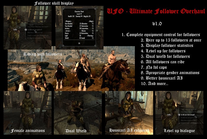 Mod Skyrim Pengikut Utama