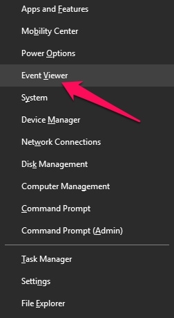 event Viewer