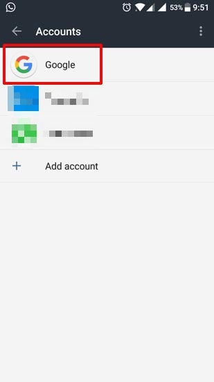 Google Accounts