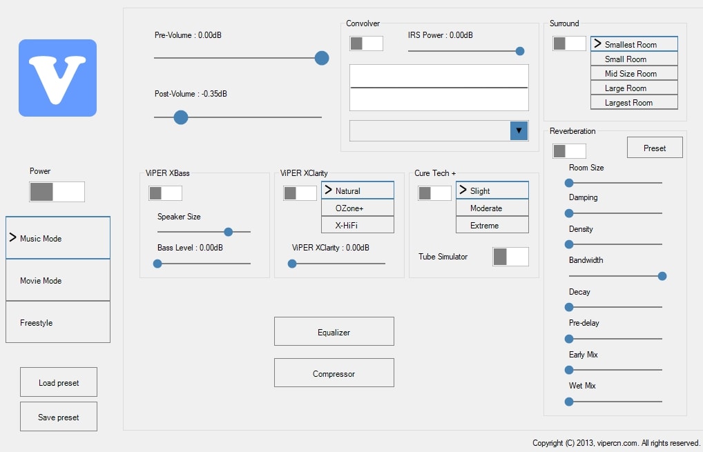 music volume equalizer for pc