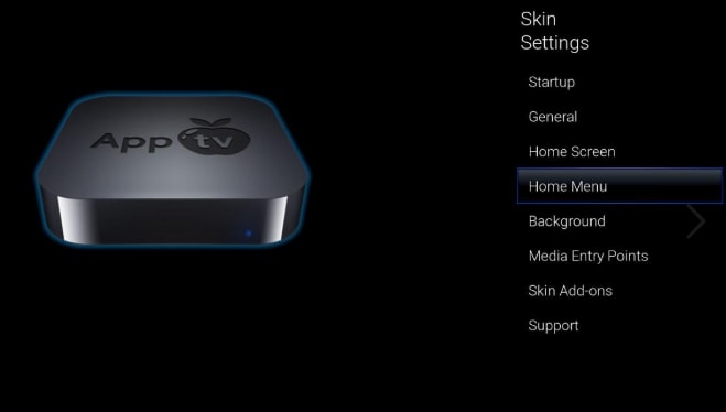 Skin AppTv Kodi