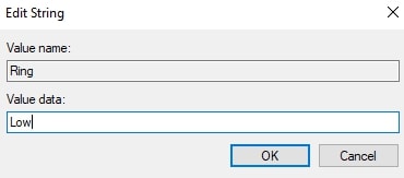 Modify Ring String Value