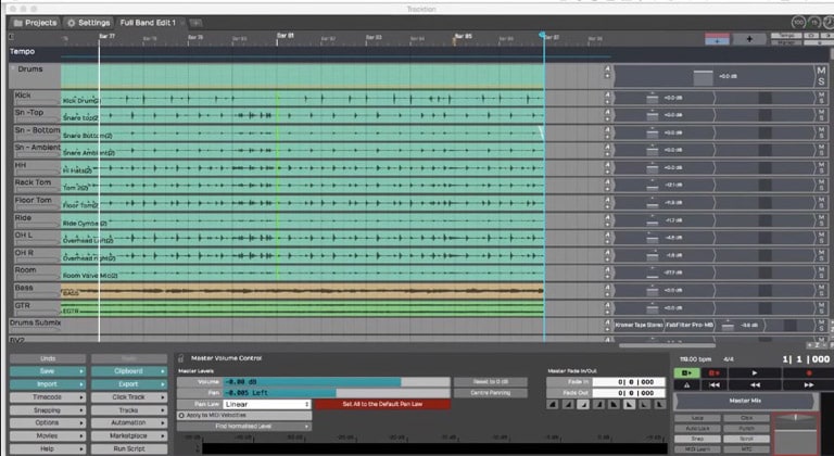 T6 数字音频工作站